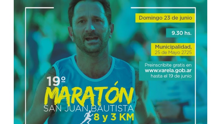 Maratón San Juan Bautista 2019: comienza la etapa de pre-inscripción